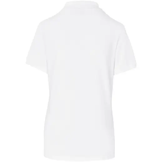 Ladies Houston Stretch Golf Shirt White Back